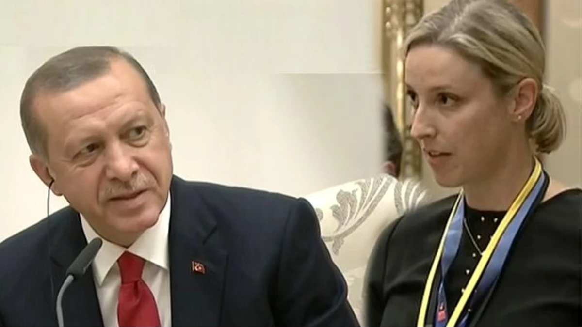 Cumhurbaşkanı Erdoğan\'dan Gazeteciye IŞİD Uyarısı