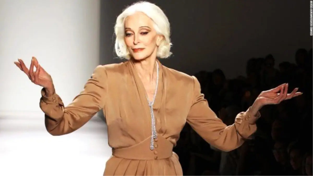 Dünyanın En Yaşlı Modeli: Carmen Dell\'Orefice