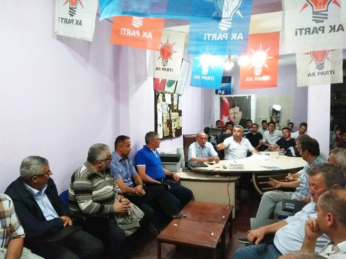 Hisarcık\'ta AK Parti İlçe Danışma Meclisi Toplantısı
