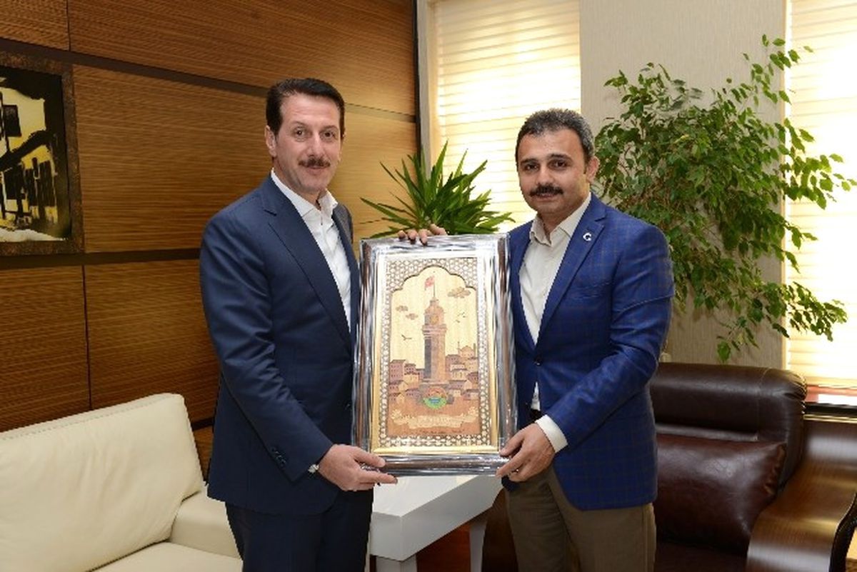 İlkadım Belediye Başkanı\'ndan Başkan Külcü\'ye Ziyaret