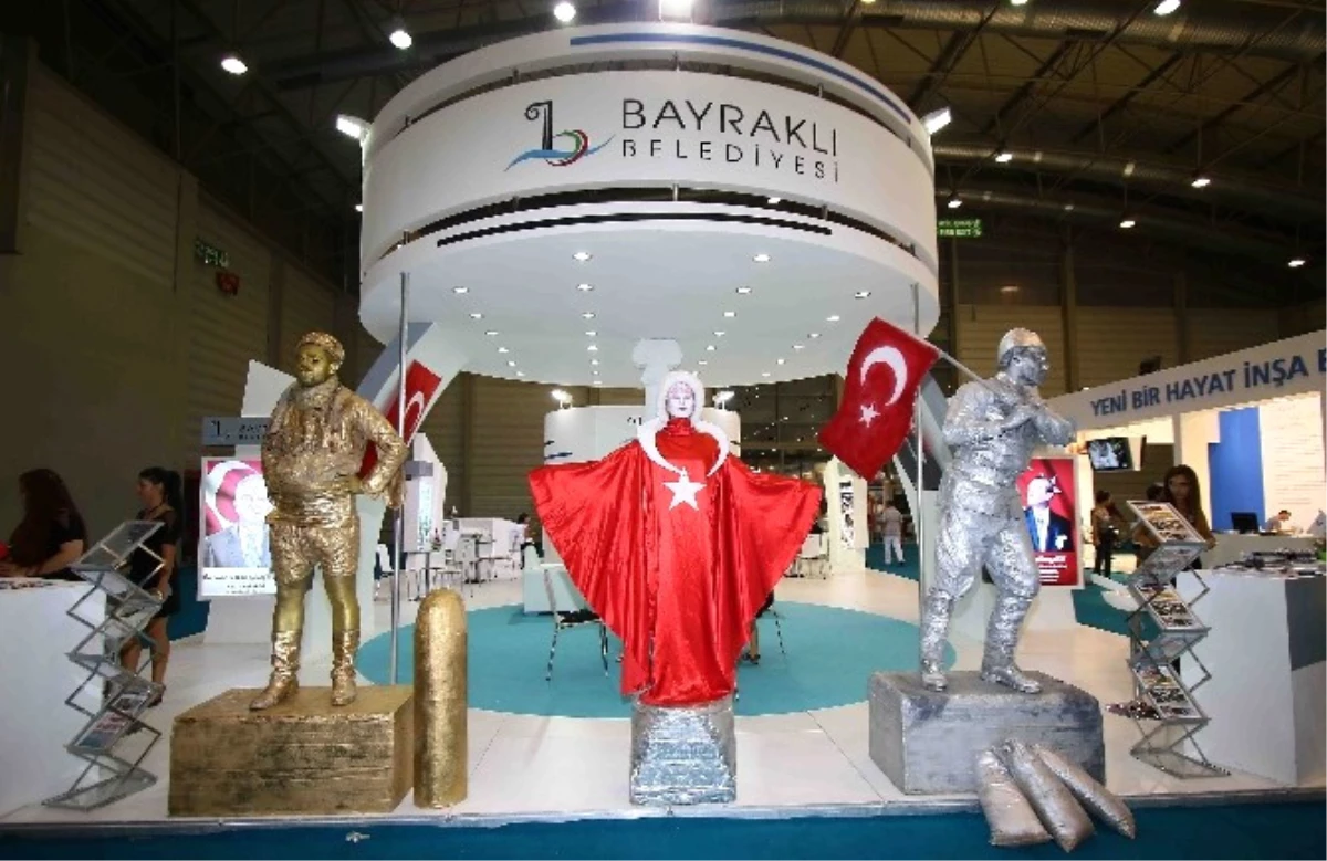 İzmir Fuar\'ında Bayraklı Standına Renk Katacak