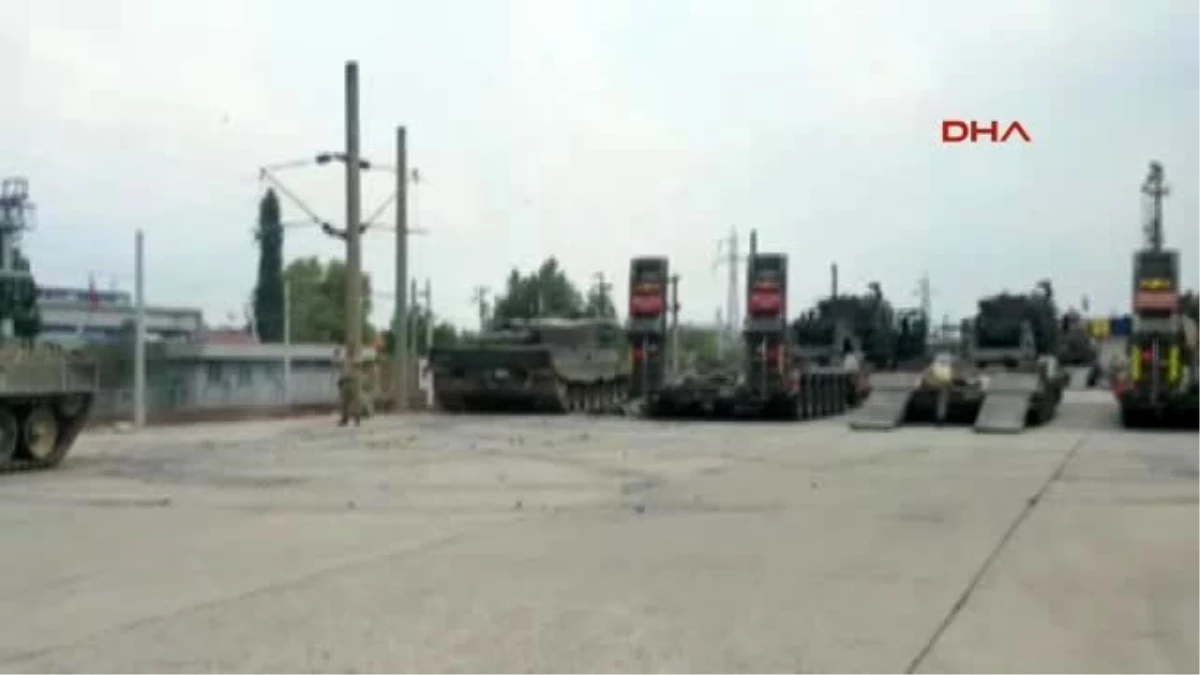 Kocaeli\'de Tank Hareketliliği
