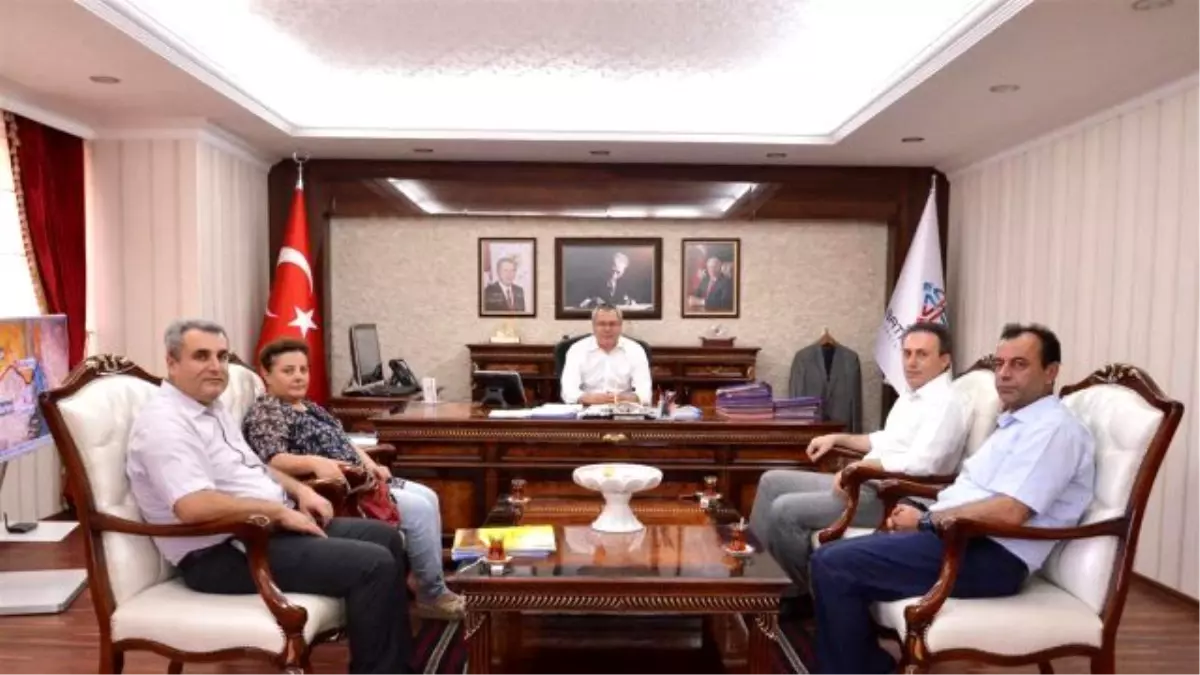 Kültür Bakanlığı Daire Başkanı Aldemir, Batman Valisini Ziyaret Etti