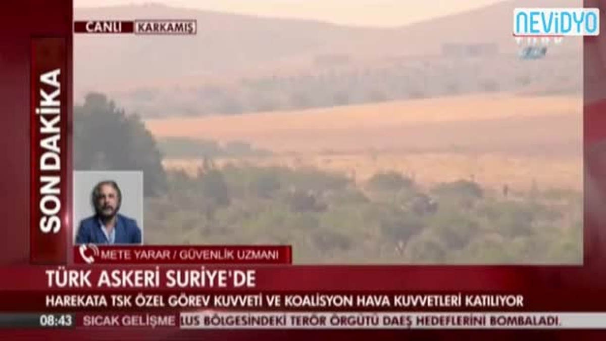 Mete Yarar: Çobanbey Bölgesi Ele Geçirildi
