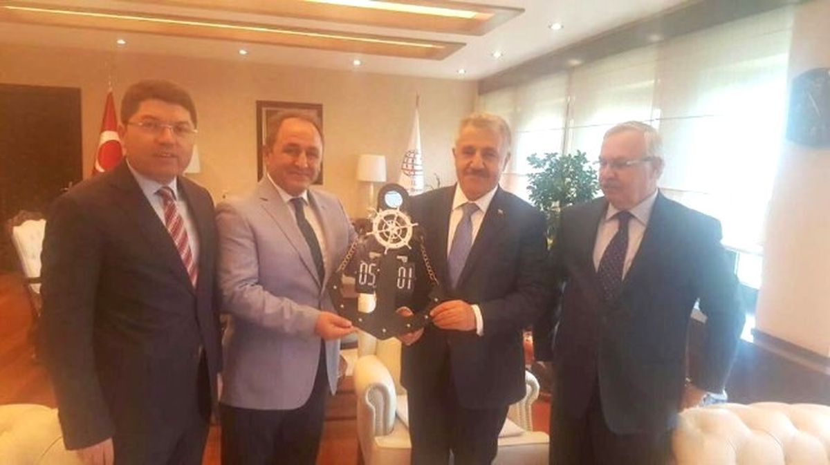 Milletvekillerinden Bakan Arslan\'a Ziyaret