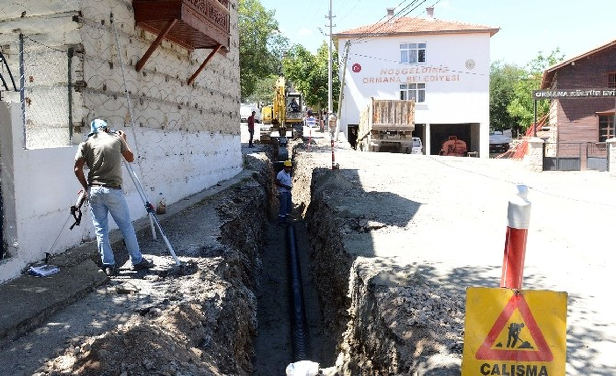 Ormana\'da Kanalizasyon Sorunu Tarih Oldu