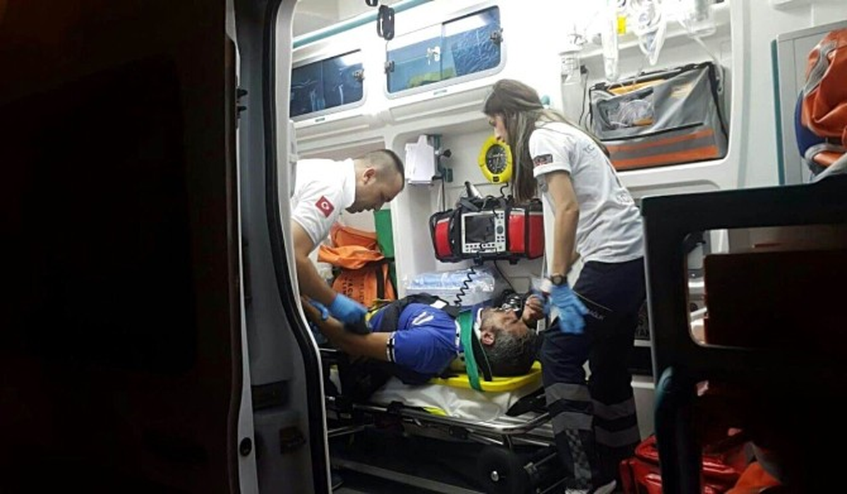 Samsun\'da Trafik Kazası: 1 Yaralı