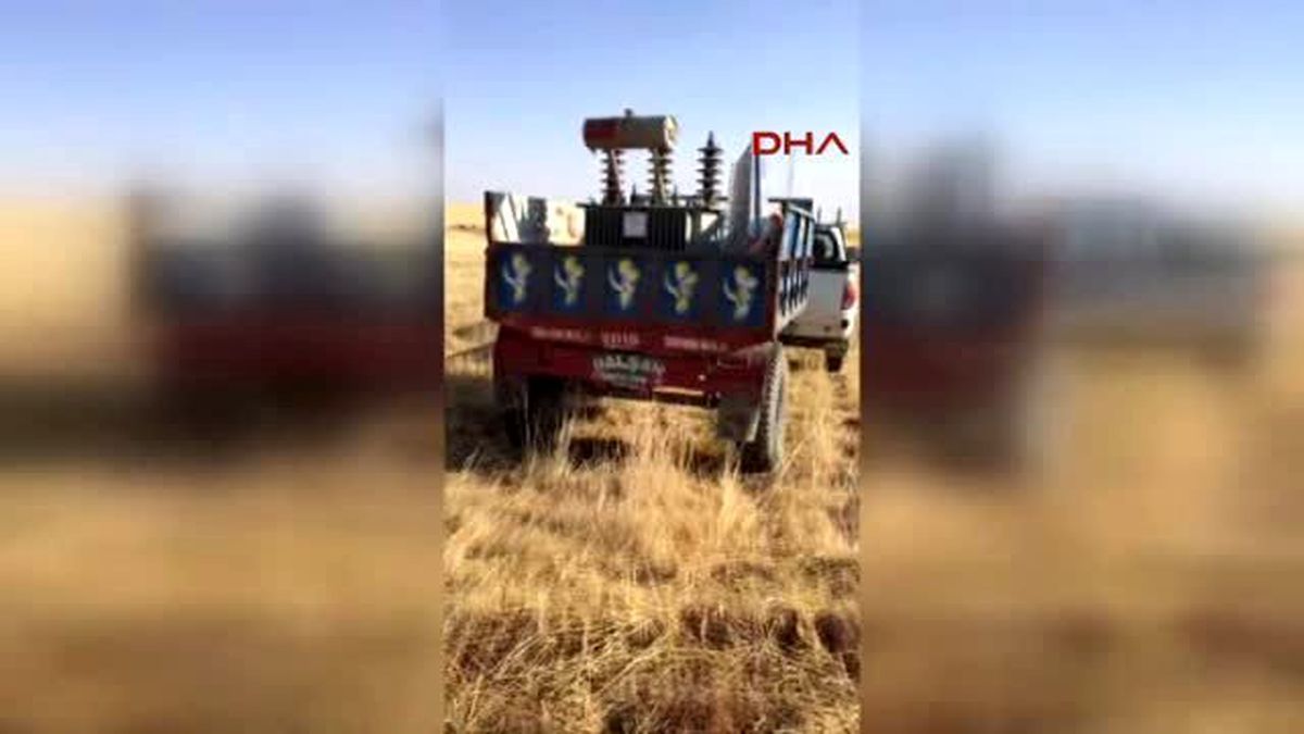Şırnak - Traktör Römorkunda Kaçak Mobil Trafo