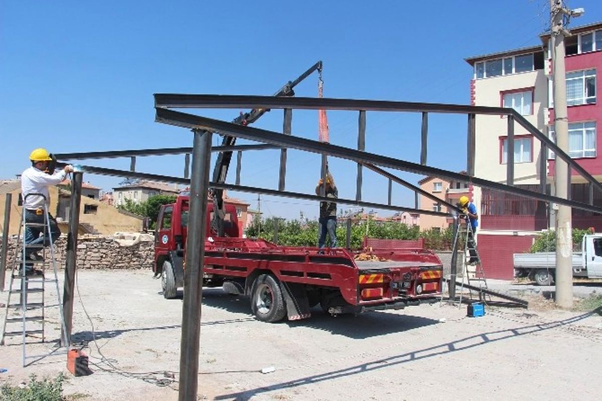 Taziye Yeri Yapım Çalışmaları Devam Ediyor