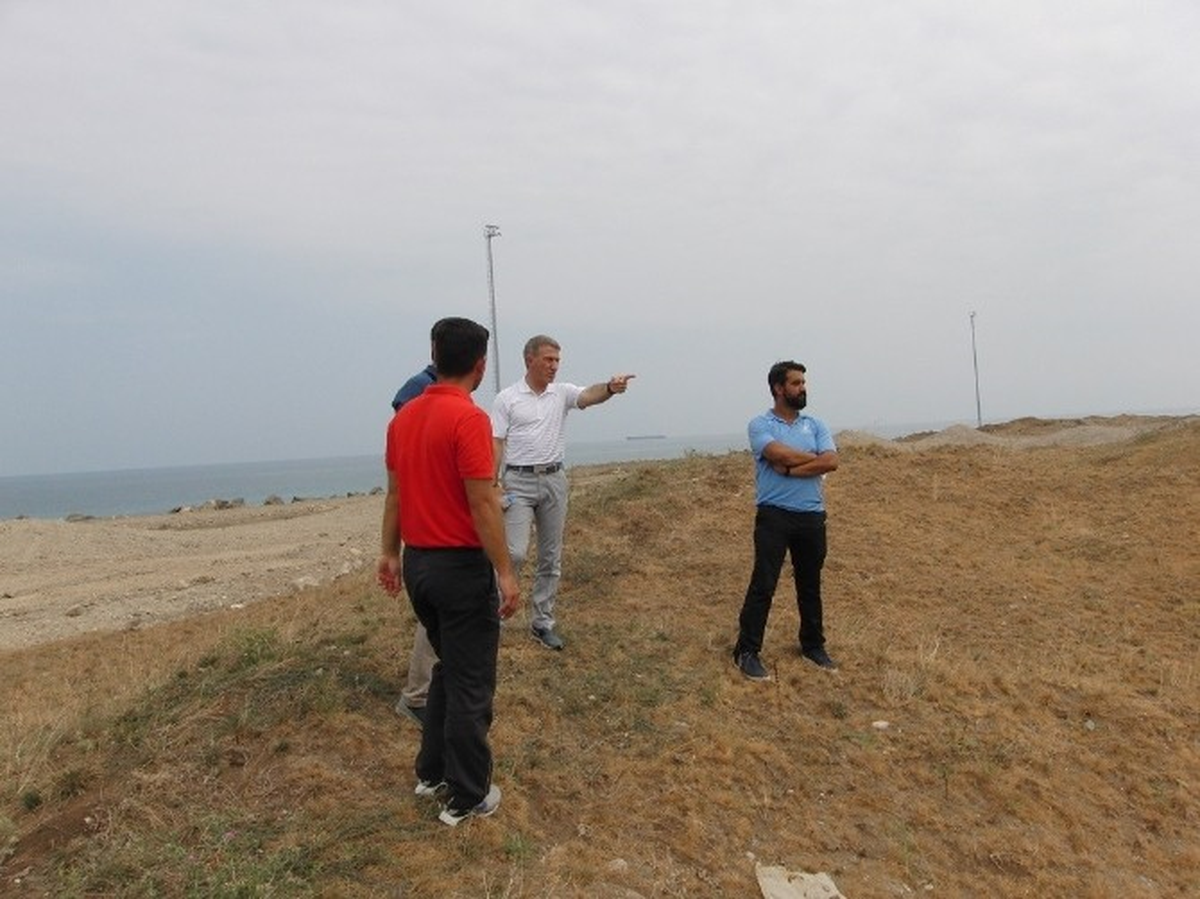 Tgf Başkanı Ağaoğlu, Samsun Golf Sahası\'nı İnceledi