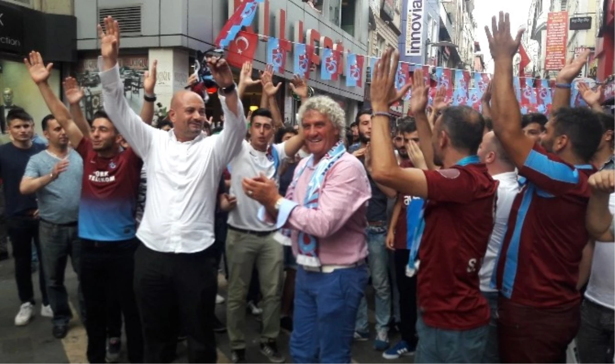 Trabzonspor\'un Efsane İsimleri Taraftarla Buluştu
