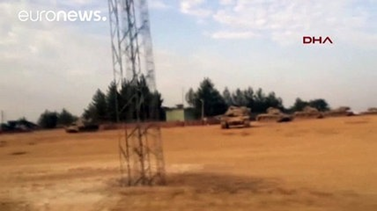 Tsk, Cerablus\'u Daeş\'ten Temizlemek İçin Suriye Topraklarında Operasyon Başlattı