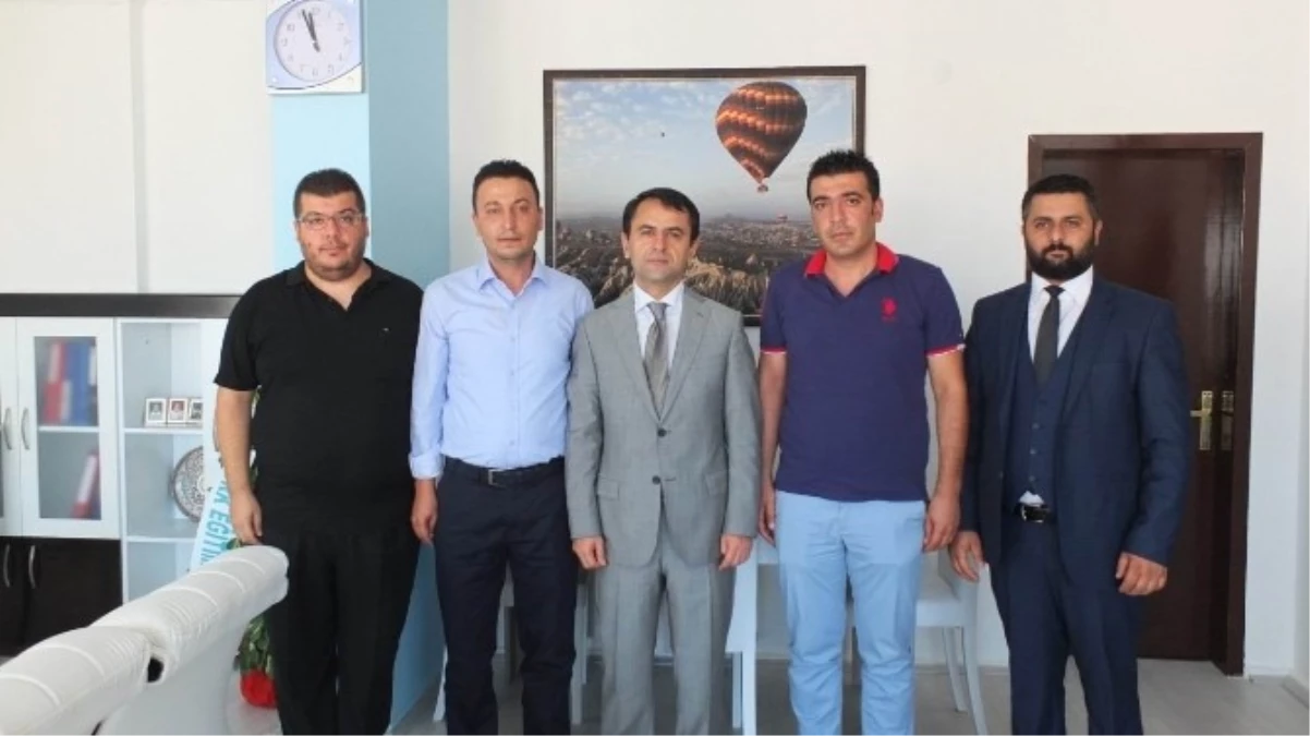 Vali Aktaş\'tan Kapadokya Gazeteciler Cemiyetine Ziyaret