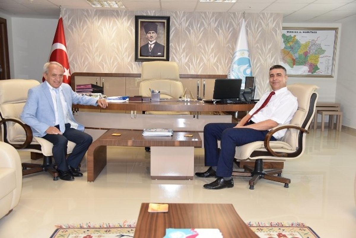 Vali Yardımcısı Çakıcı\'dan Maski Genel Müdürü Coşkun\'a Ziyaret