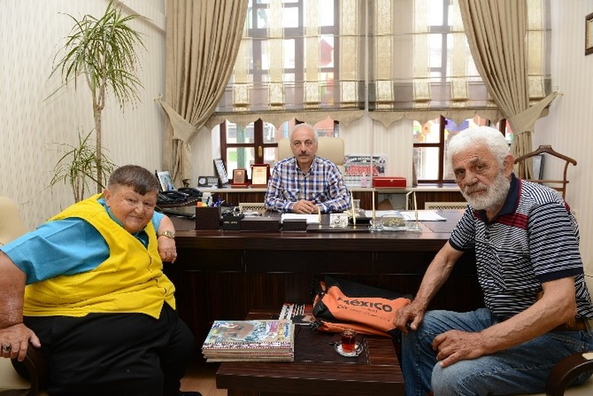 Yeşilçam\'ın Usta Oyunlarından Çorum Belediye\'sine Ziyaret