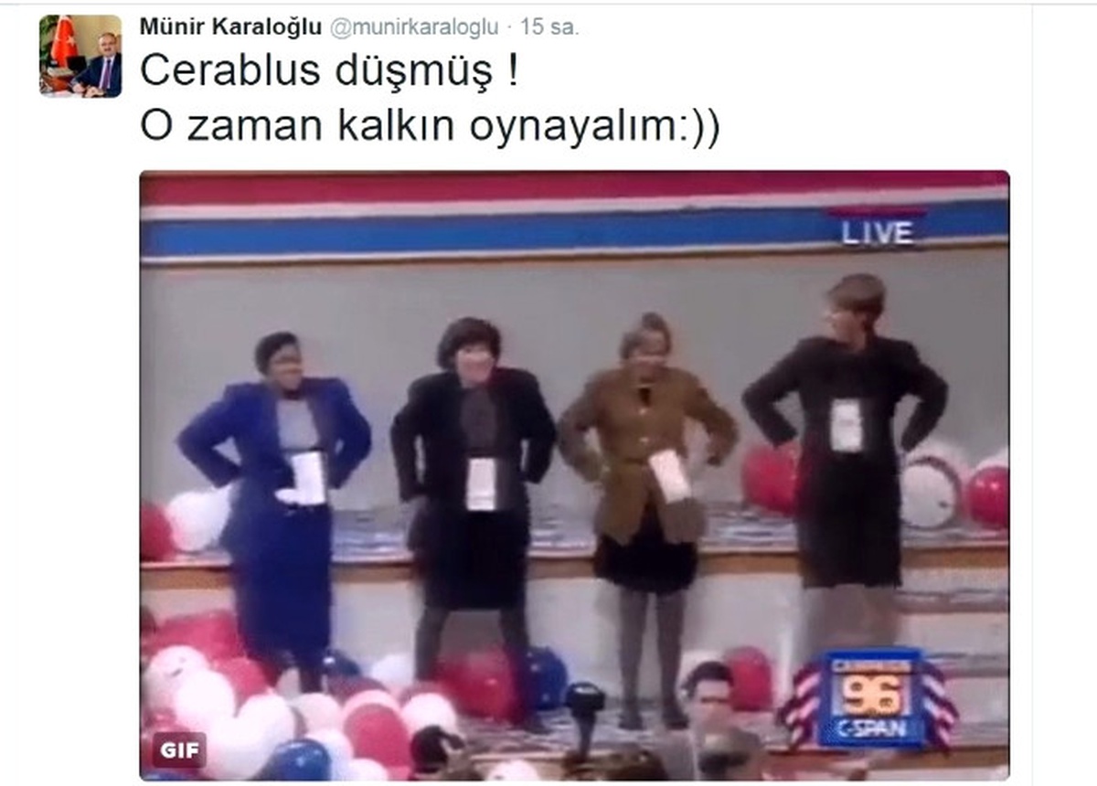 Antalya Valisi\'den, Demirtaş\'a \'Makarena\'lı Cerablus Göndermesi