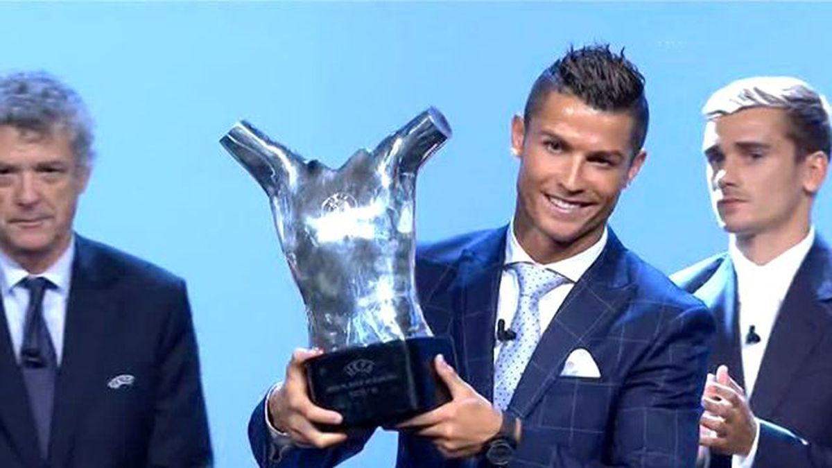 Avrupa'da Yılın Futbolcusu Ödülü'nü Cristiano Ronaldo Kazandı