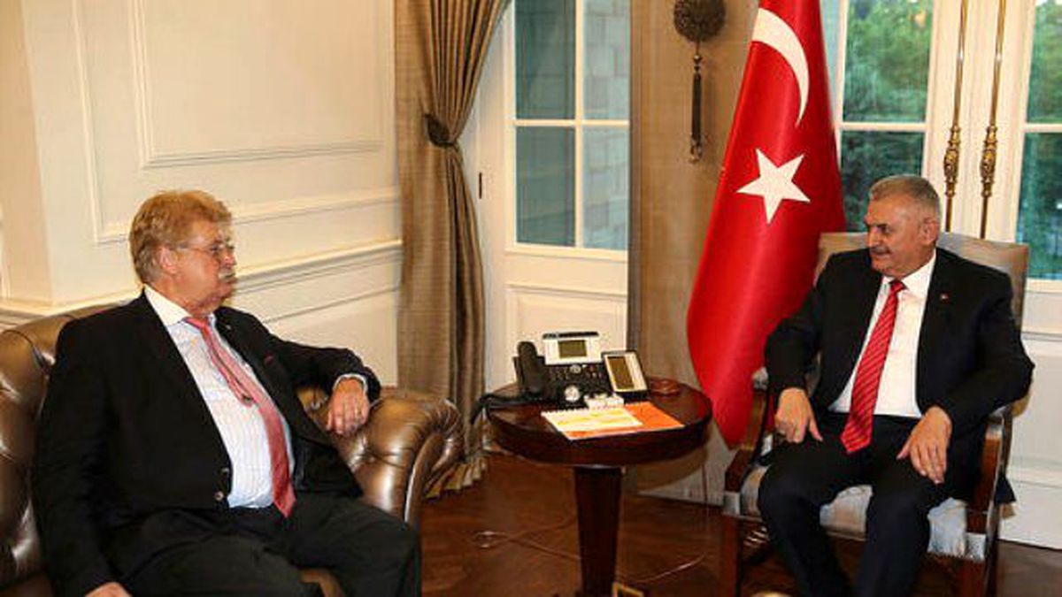 Başbakan Yıldırım\'ın AB Heyetini Kabulü