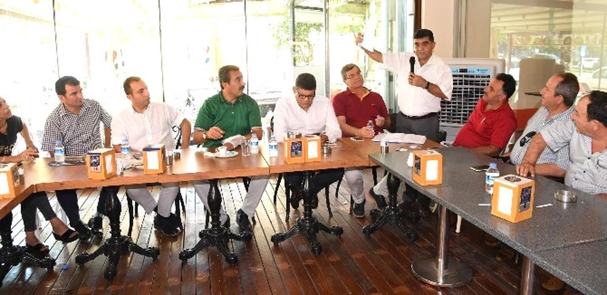 Başkan Çetin Muhtarlarla Buluştu