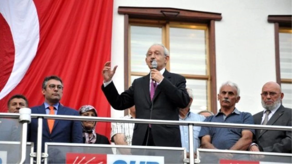 CHP Genel Başkanı Kılıçdaroğlu (2) Açıklaması