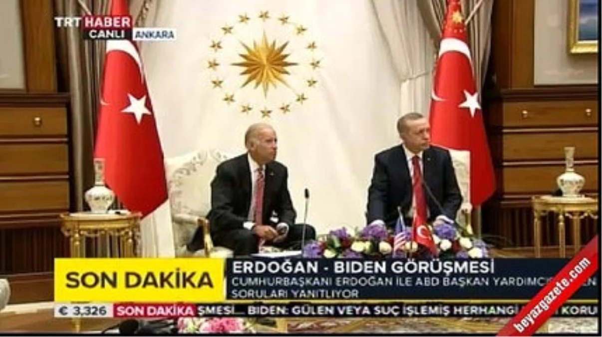 Erdoğan Amerikalı Gazeteciyi Uyardı