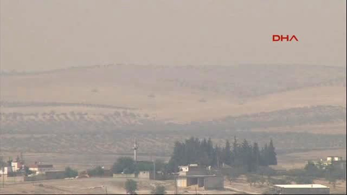 Gaziantep Karkamış\' Tan 10 Tank Daha Suriye? Ye Girdi