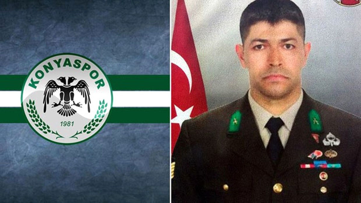 Konyaspor\'dan Şehit Ömer Halisdemir Jesti!