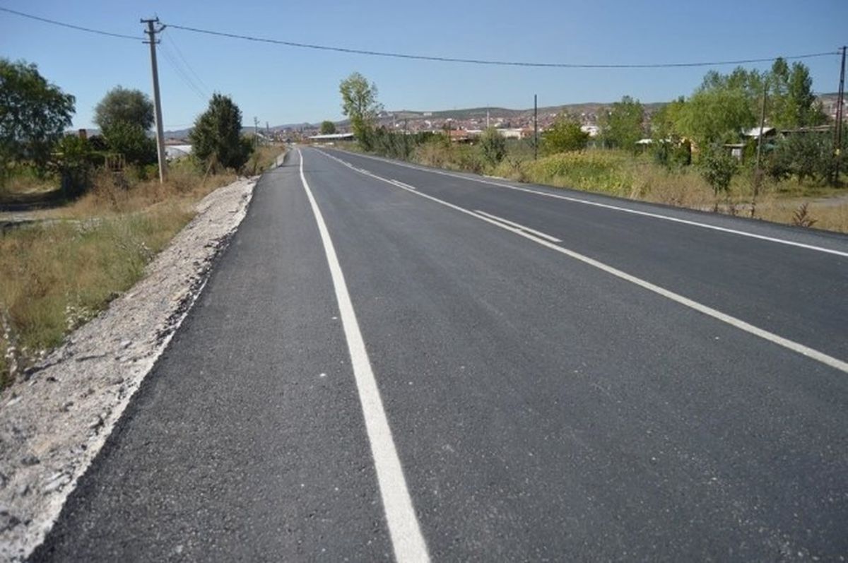 Kuruçay Yolu Yenilendi