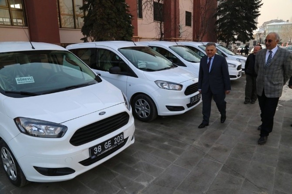 Melikgazi Belediyesi\'nin Araçlarının Tamamı Trafik Sigortalı ve Kaskolu