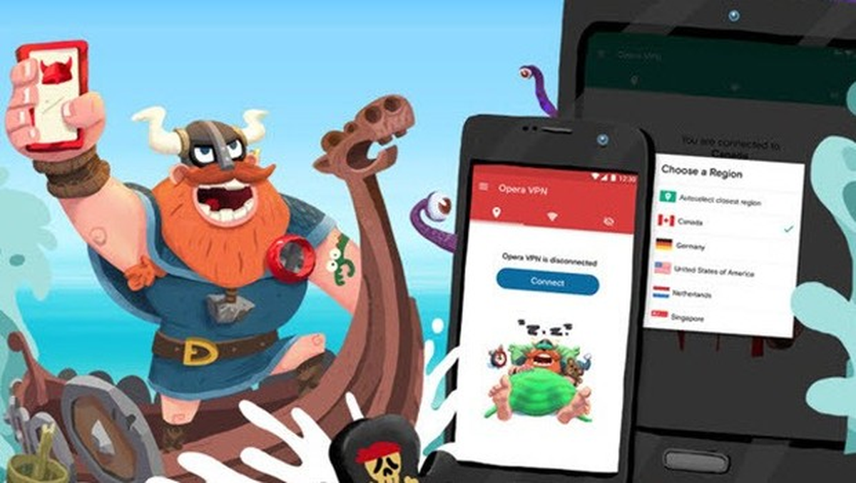 Opera\'nın Vpn Servisi Android\'e Geldi!