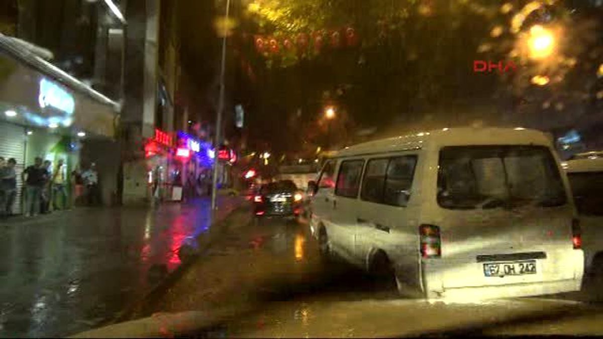 Zonguldak\'ta Sağanak Yağmur Etkili Oldu