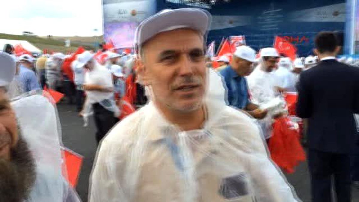 Açılışa Dakikalar Kala Yağmur Sürprizi