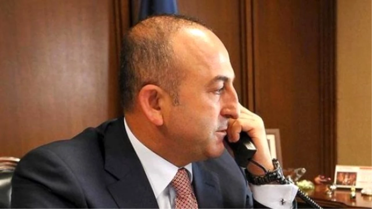 Bakan Çavuşoğlu, Mevkidaşları Ayrault ve Poposki ile Telefonda Görüştü