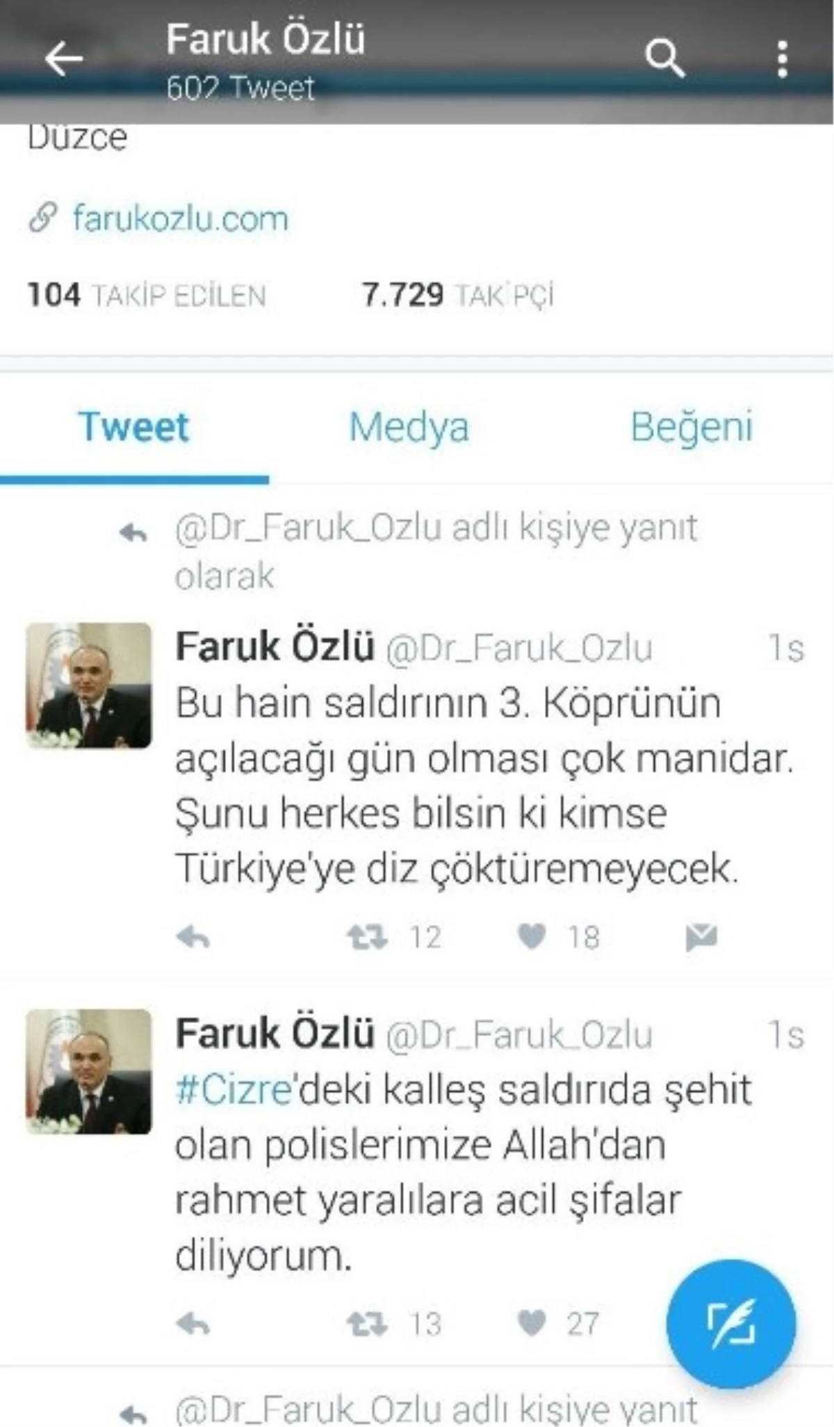 Bakan Özlü: "Kimse Türkiye\'ye Diz Çöktüremeyecek"