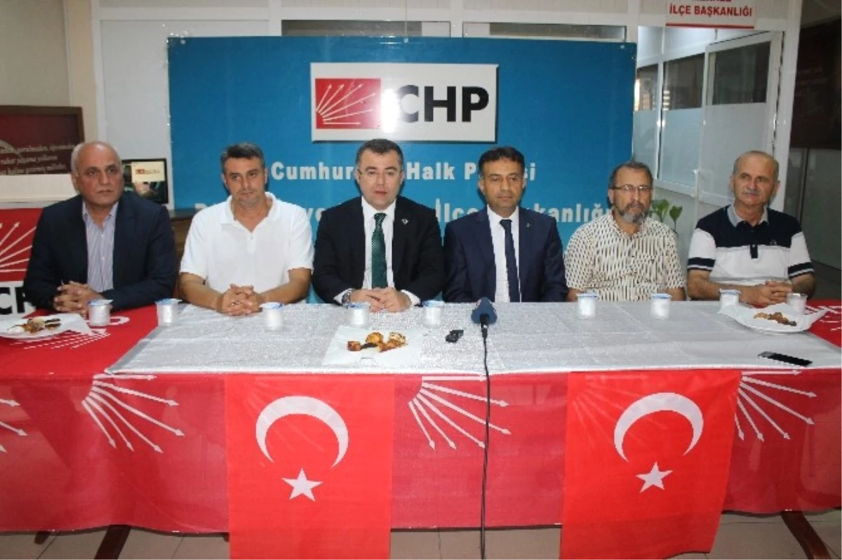 CHP\'ye Siyasi Parti İl Başkanlarından Geçmiş Olsun
