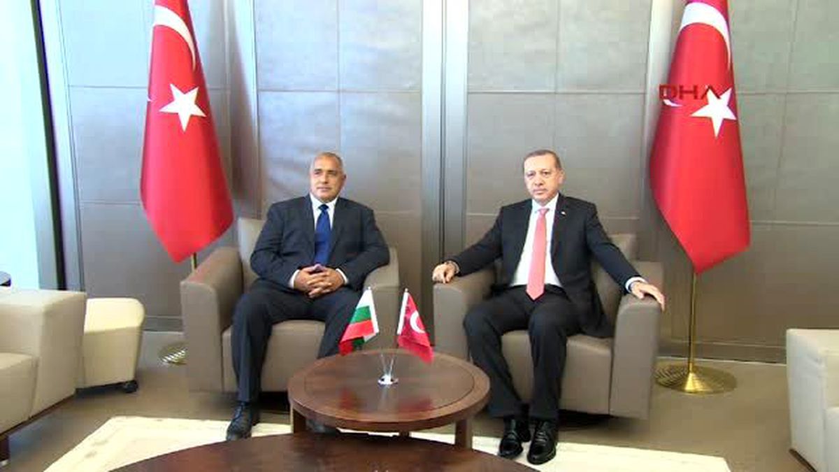 Cumhurbaşkanı Erdoğan Bulgaristan Başbakanı Borisov\'u Kabul Etti
