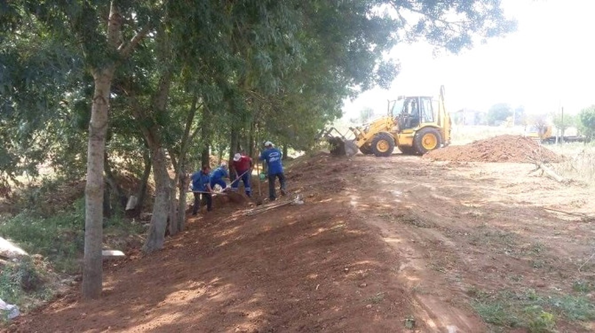 Demokrasi Parkı\'nda Peyzaj Çalışmaları Sürüyor
