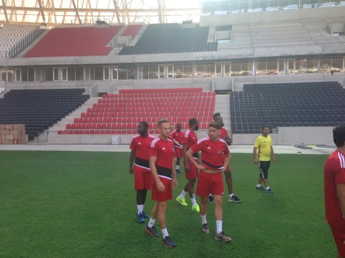 Gaziantepsporlu Futbolcular Gap Arena\'yı Gezdi
