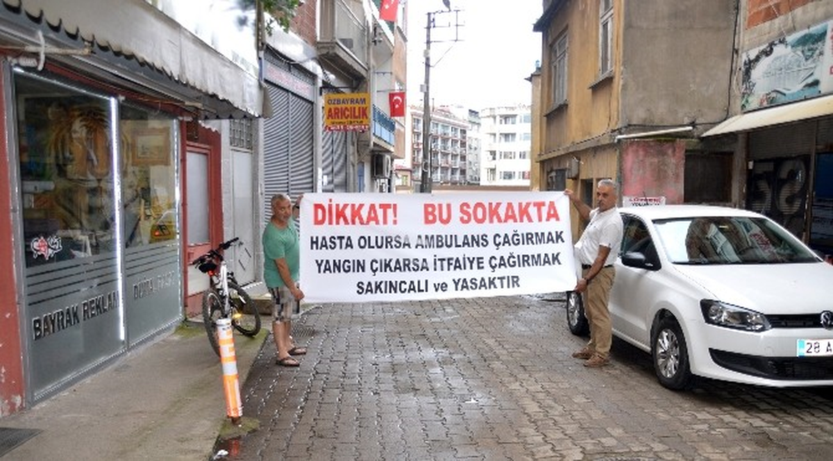 Giresun\'da \'Yolvermez\' İsyanı