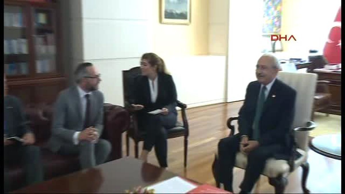 Kılıçdaroğlu, Alman Bakan Roth Başkanlığındaki Heyeti Kabul Etti