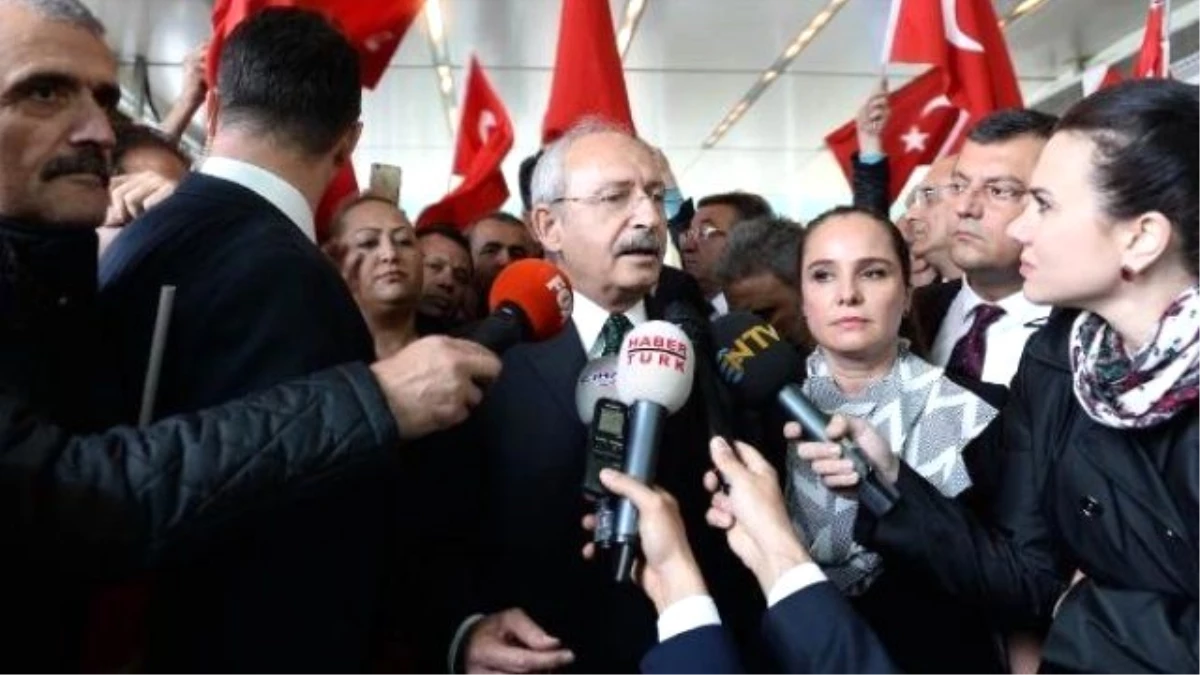 Kılıçdaroğlu\'na Ankara\'da Kalabalık Karşılama