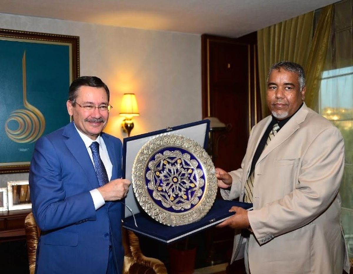 Libya Yerel Yönetimler Bakanı\'ndan Gökçek\'e Ziyaret