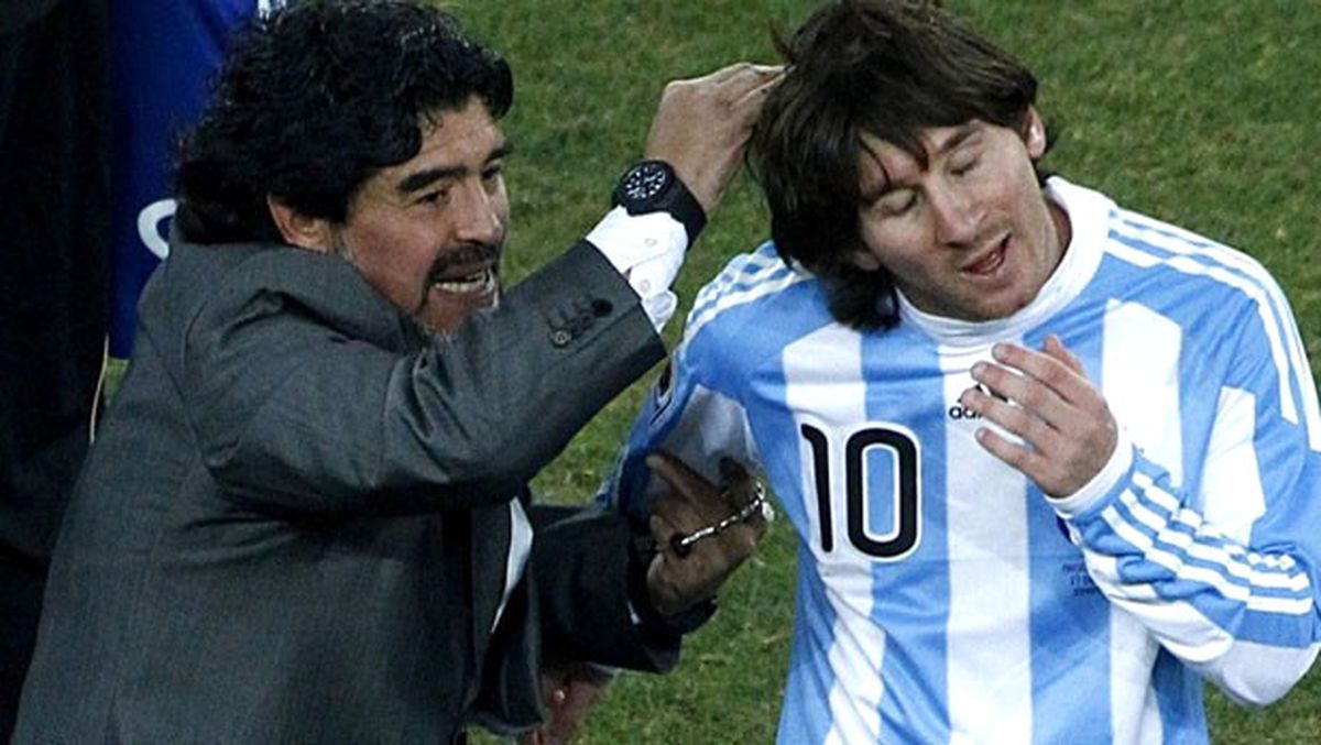 Maradona\'dan Messi\'ye Ağır Sözler