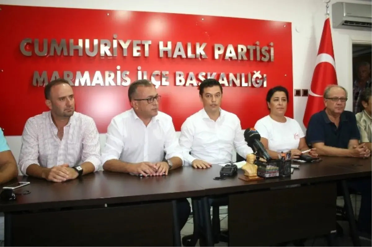 Marmaris CHP\'den Kılıçdaroğlu\'nun Konvoyuna Saldırıya Tepki