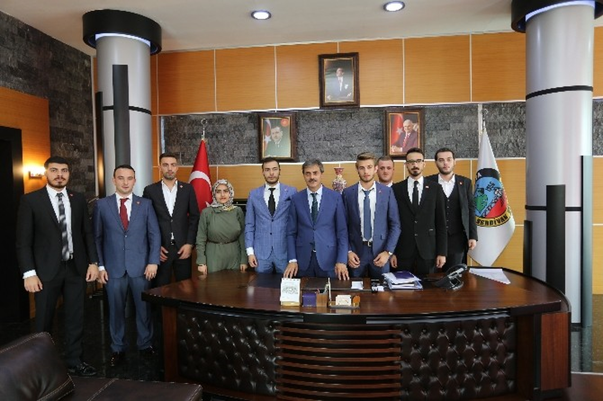 Mbdd\'den Başkan Alemdar\'a Ziyaret