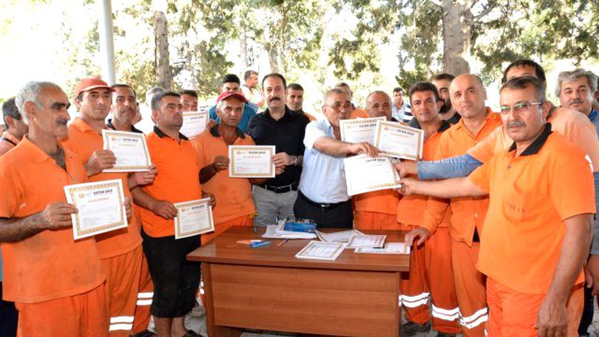 Osmaniye Belediyesi Personellerine İş Sağlığı Ve Güvenliği Eğitimi Verildi
