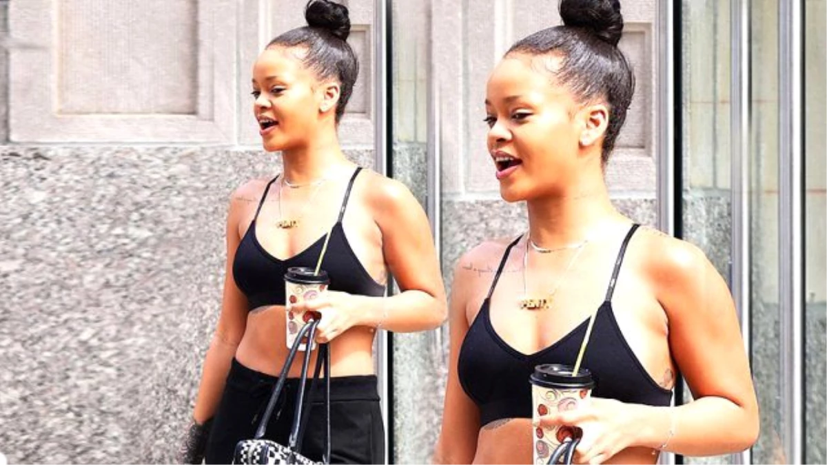 Rihanna Makyajsız Görüntülendi