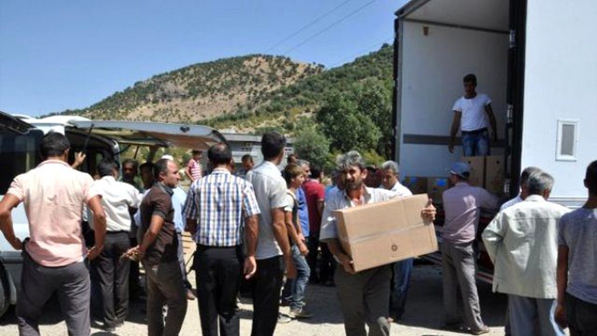 Sason\'da Çiftçilere Çilek Fidesi Dağıtıldı