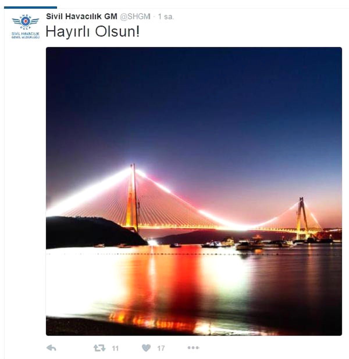 Sivil Havacılıktan "Hoş Geldin" Mesajı