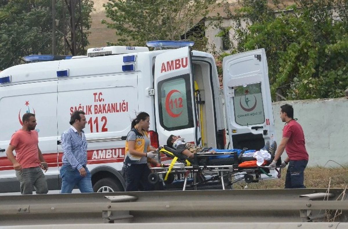 Tekirdağ\'da Motosiklet Kazası: 2 Yaralı